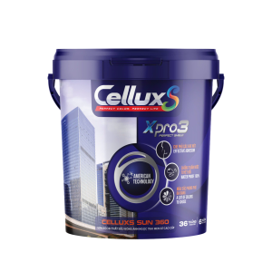 Sơn Siêu Bóng Men Sứ Ánh Ngọc Trai - CELLUXS SUN 360