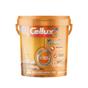 Sơn siêu bóng nội thất men sứ ánh ngọc trai