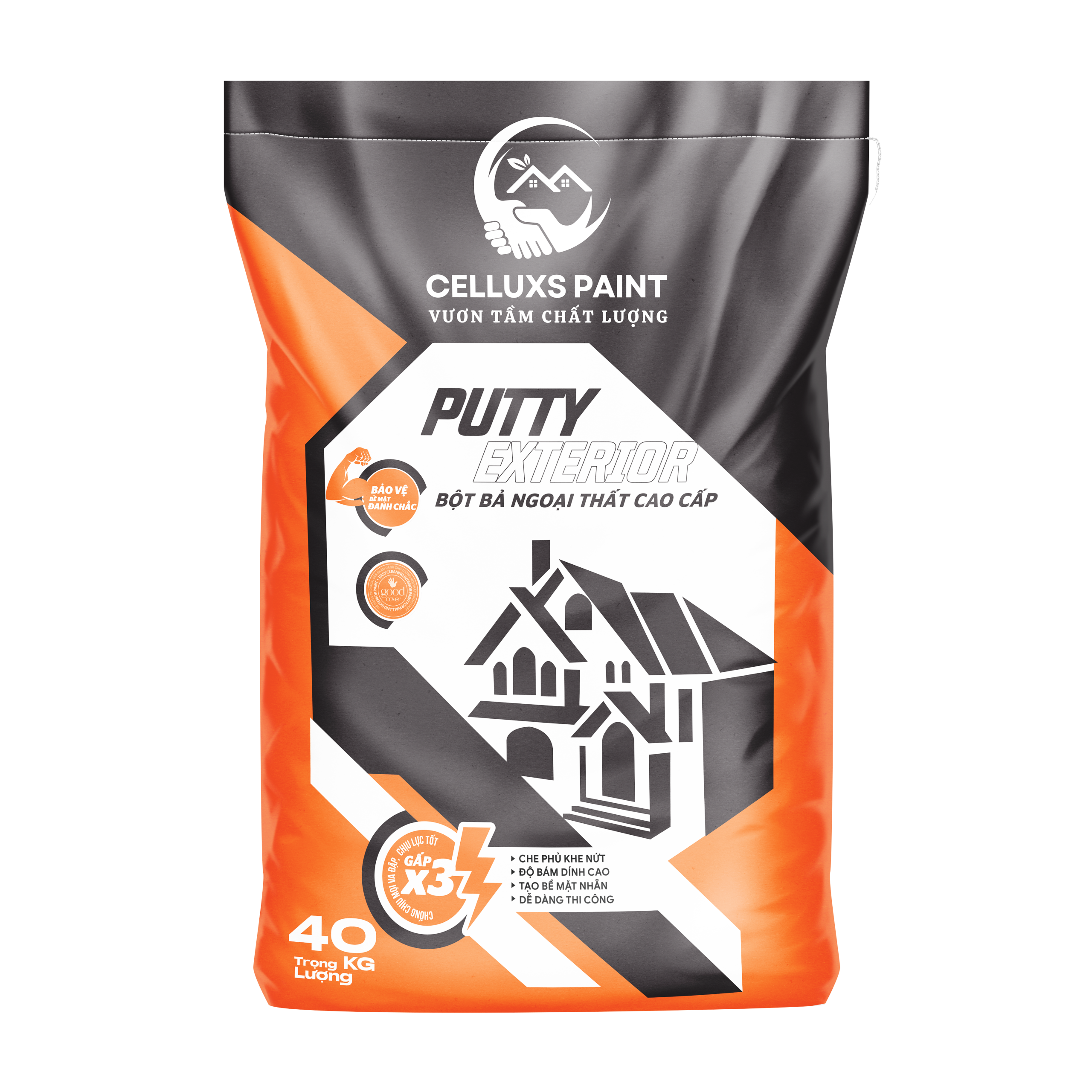 Bột Bả Nội Ngoại Thất CELLUXS