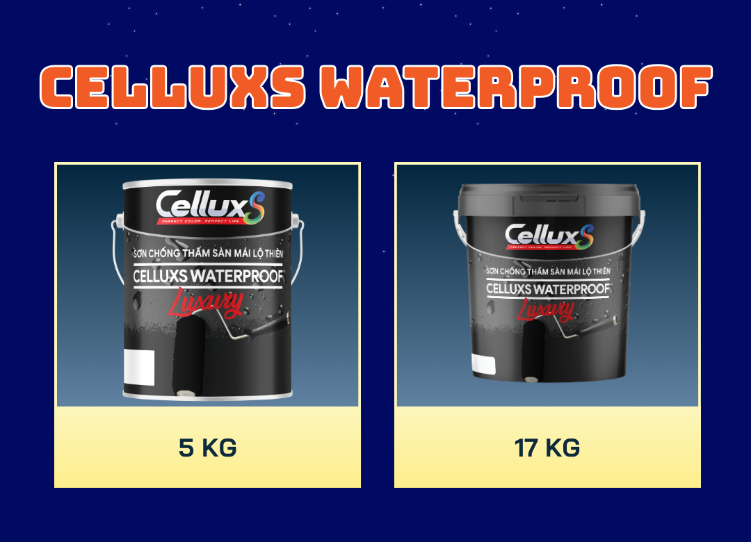 Sơn chống thấm mái lộ thiên