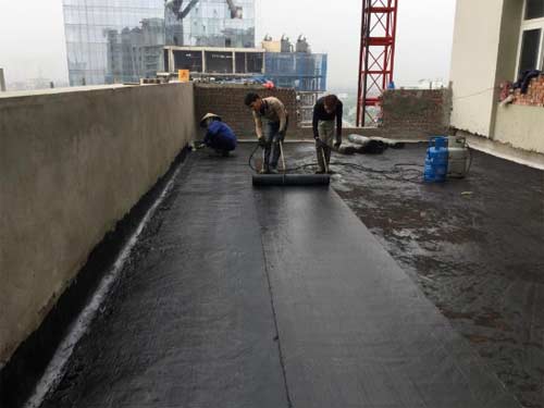 Thi công chống thấm ban công