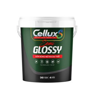 Sơn Bóng Mờ Lau Chùi Chà Rửa Ngoại Thất - CELLUXS GLOSSY