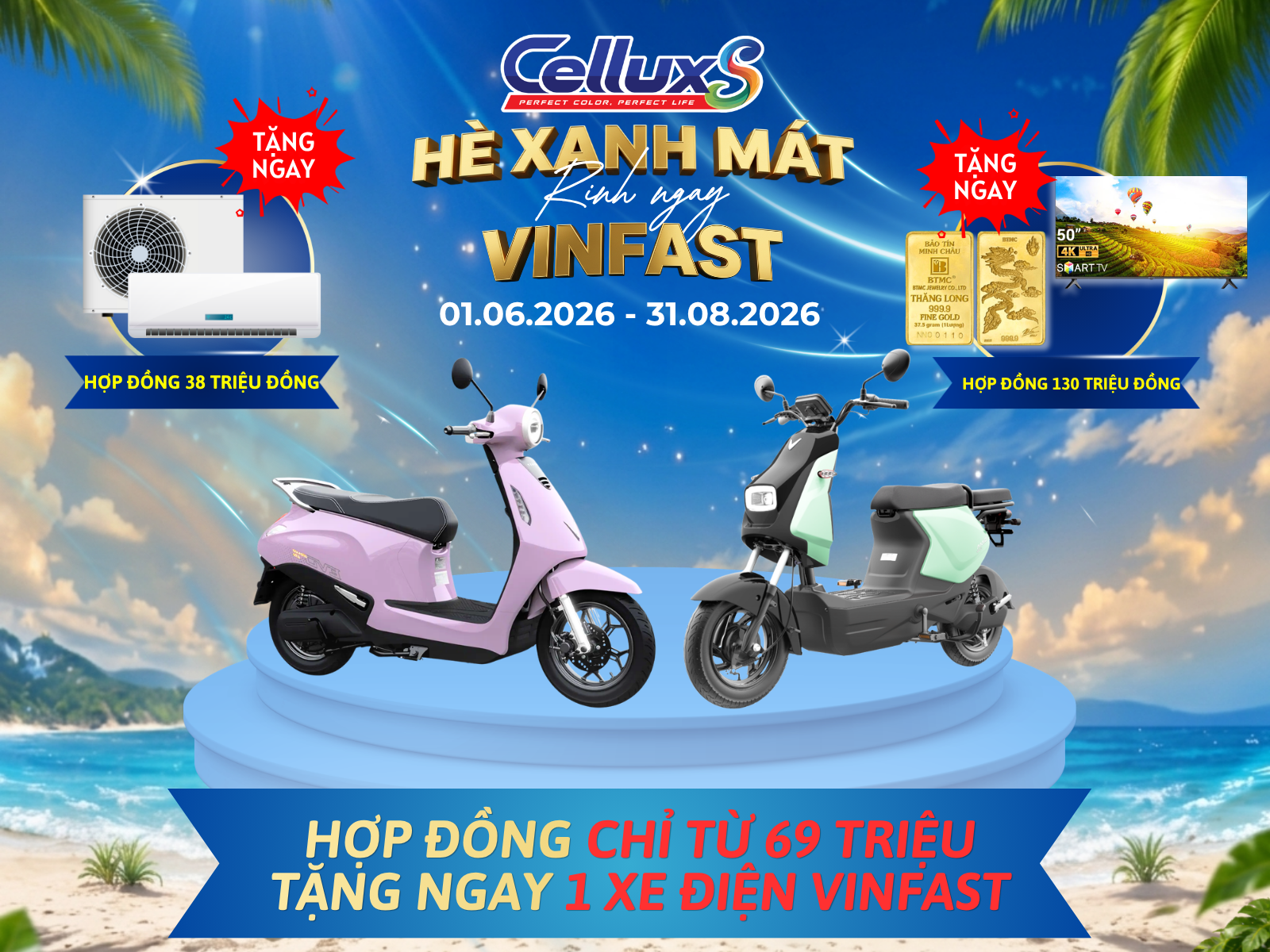 Hè Xanh Mát - Rinh ngay Vinfast a4 (1)