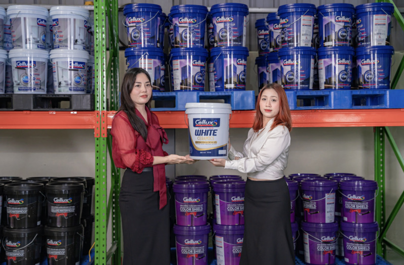 CELLUXS - Đơn vị nhận gia công sơn thương hiệu riêng chuyên nghiệ